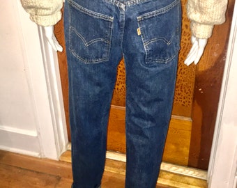 Vtg 80s / 90s 505 - 217 Levi denim Jeans Size 31 x 34