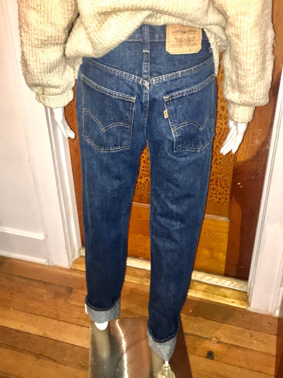 Vtg 80s / 90s 505 - 217 Levi denim Jeans Size 31 … - image 1