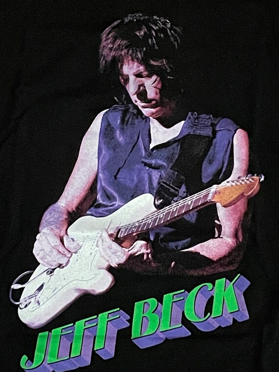 Vtg Jeff Beck tshirt and Beck-Ola CD Mens Size Lar