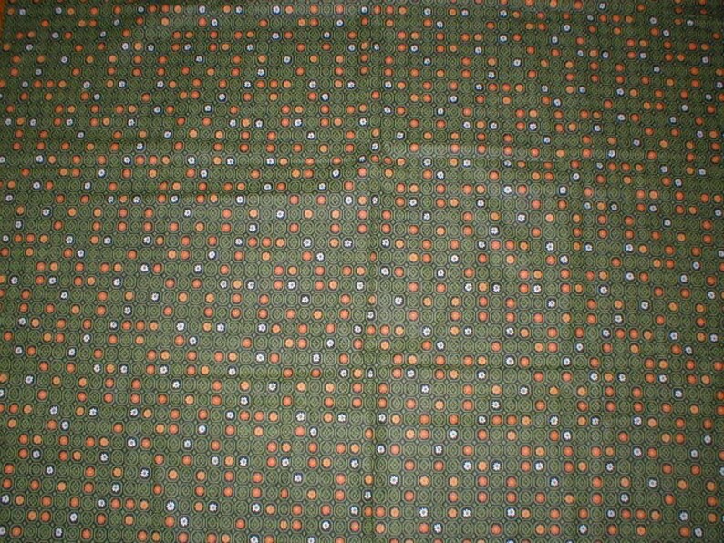 4 yards 36 wide vintage 50s floral cotton dressmaking quilting fabric
