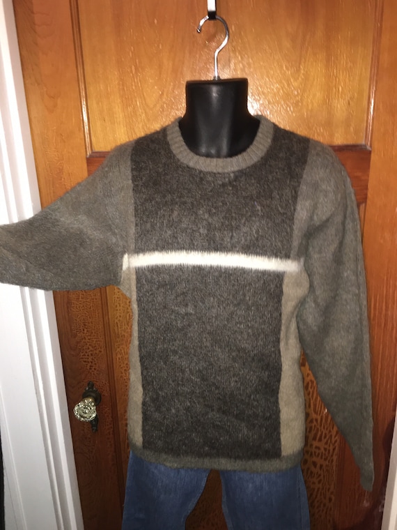 Vtg 50s / 60s mohair pullover sweater by Kandahar
