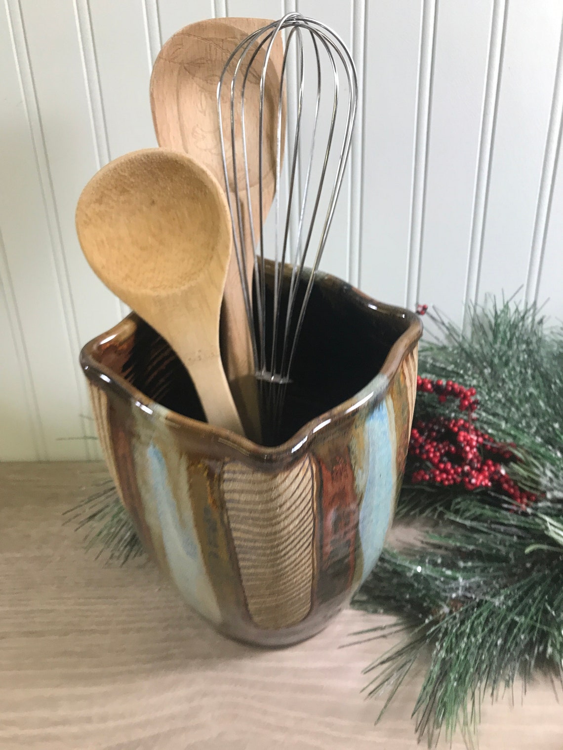 Vase for Cooking Utensils Decorative Vase Flower Vase Etsy