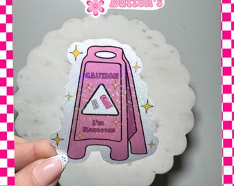 Stickers, decal stickers, laptop stickers, water bottle stickers, chronic illness stickers, invisible illness
