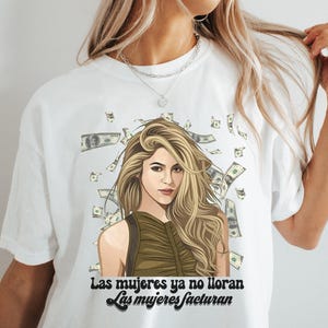 Las Mujeres Ya No Lloran Shakira 2025 Tour Shirt, Shakira Fan Shirt, Shakira 2025 Concert Shirt, Shakira Group Concert Shirt, Shakira Shirt