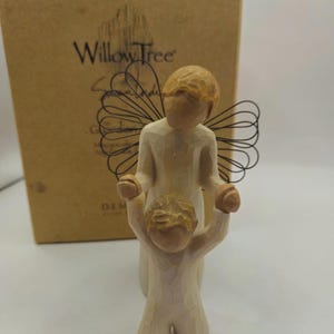 Willow Tree Guardian Angel Figurine by Susan Lordi Boxed | Spiritual Comfort Gift | Demdaco Keepsake | Healing Decor Ornament