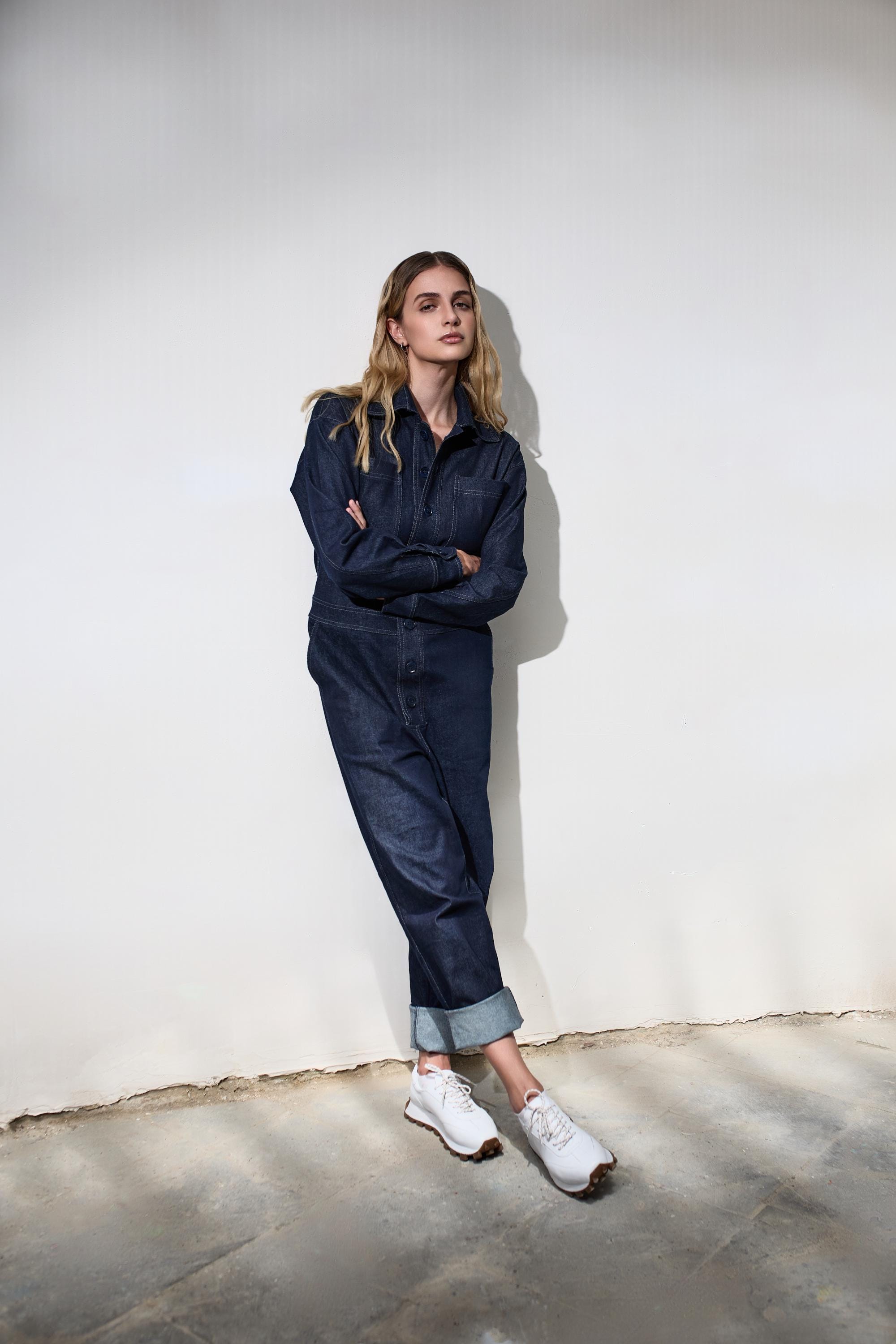Denim jumpsuit - Etsy 日本