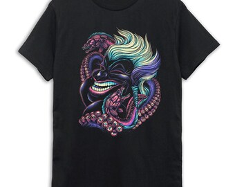 Koszulka z nadrukiem „Ursula, Mała Syrenka”, rozmiary męskie i damskie (DIS-083366)