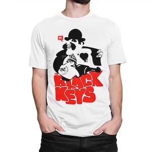 The Black Keys-T-shirt, heren- en damesmaten