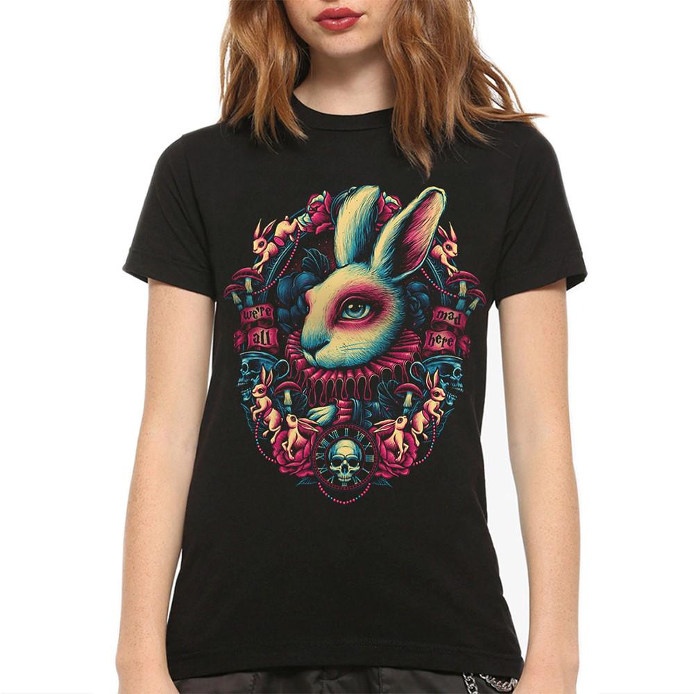Alice in Wonderland White Rabbit T-Shirt, Men's and Women's Sizes (ALI-963410)