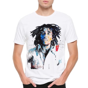 Bob Marley Art T-Shirt, Men&#39;s and Women&#39;s Sizes