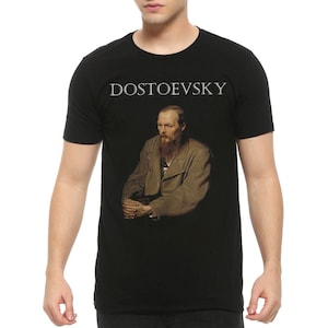 Fyodor Dostoevsky T-Shirt, Men&#39;s and Women&#39;s Sizes (LIT-126765)