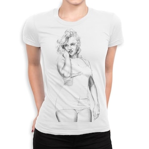 Marilyn Monroe Graphic T-Shirt, Men&#39;s and Women&#39;s Sizes