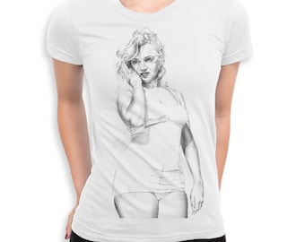 Marilyn Monroe Grafik-T-Shirt, Herren- und Damengrößen