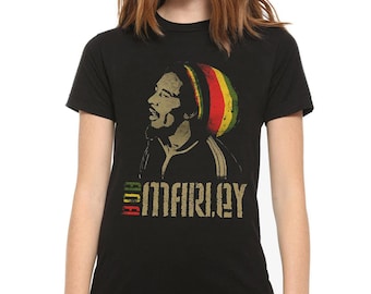 Bob Marley Graphic T-shirt, Men's Women's Sizes (met-066) - Etsy