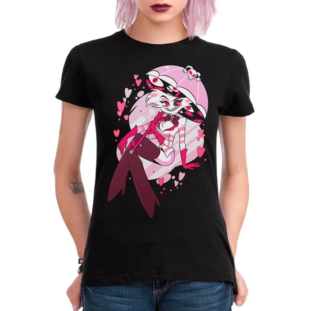 ハズビン・ホテル エンジェルダストTシャツ（メンズ＆レディースサイズ
