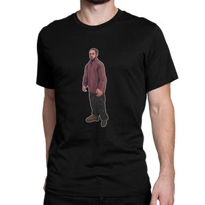 Robert Pattinson Tracksuit Meme T-Shirt, Men&#39;s and Women&#39;s Sizes (ROB-551167)