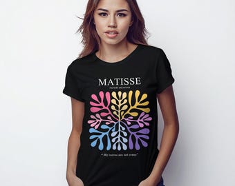 Henri Matisse Papiers Decoupes T-Shirt, Men's and Women's Sizes (MAT-13355)