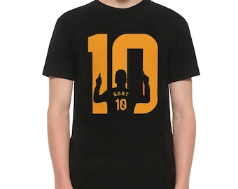 Lionel Messi GOAT-T-shirt, heren- en damesmaten (FOT-20923)