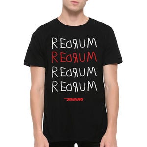 Redrum The Shining by Stephen King T-Shirt, Men&#39;s and Women&#39;s Sizes (SHI-316611)