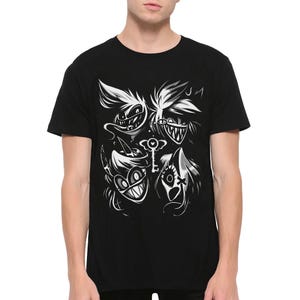 Camiseta de Hazbin Hotel Heroes, tallas para hombre y mujer