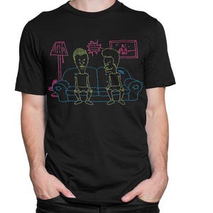 Camiseta gráfica de Beavis and Butt-Head, tallas para hombre y mujer