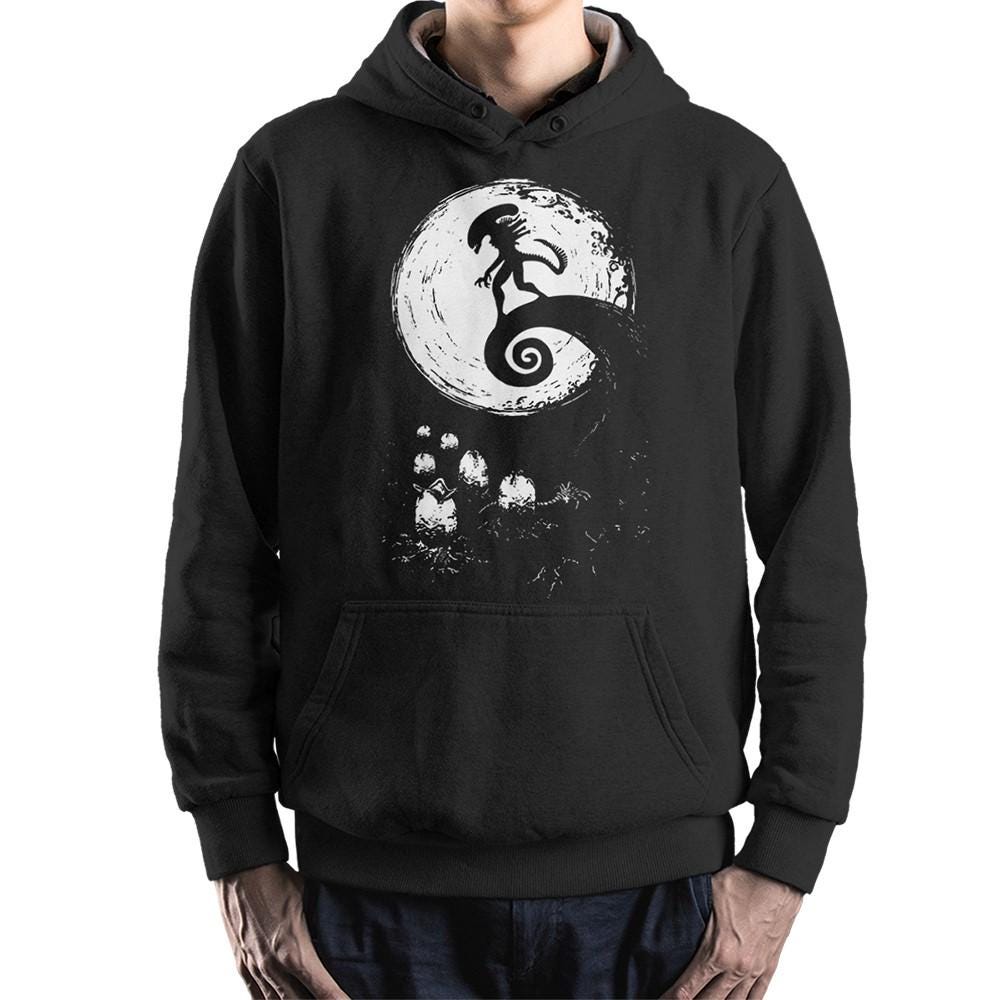 Sweat à capuche unisexe Finding Xeno Alien Xenomorph inspiré drôle