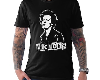 Sid Vicious T-Shirt, Men's and Women's Sizes