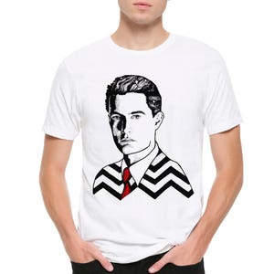Twin Peaks Dale Cooper T-Shirt, Men&#39;s and Women&#39;s Sizes