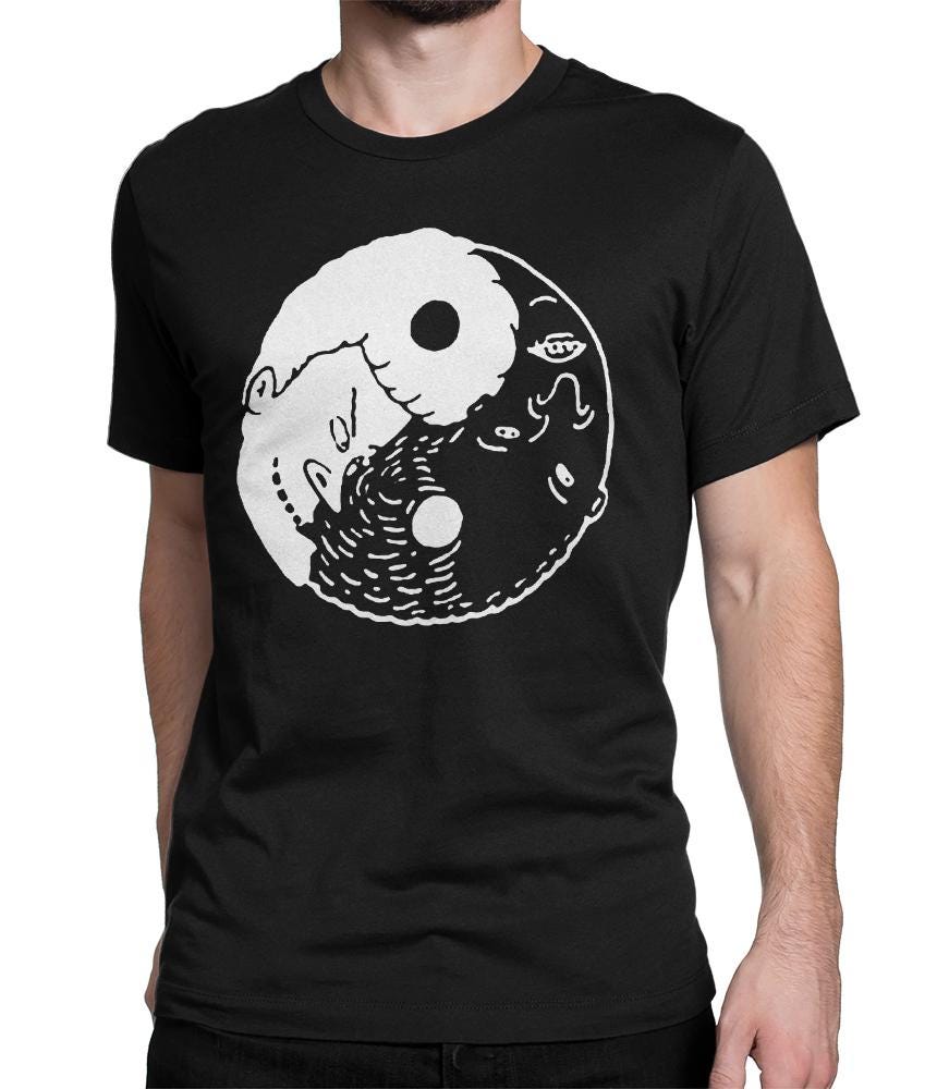 90s Yin Yang Top - Etsy