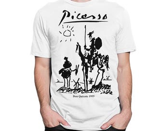 Don Quixote by Pablo Picasso T-Shirt, Men&#39;s and Women&#39;s Sizes (PAB-962111)
