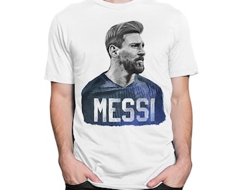 Lionel Messi T-Shirt, Men's and Women's Sizes (FOT-20923)