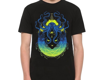 The Call of Cthulhu H P Lovecraft T-Shirt, Men's and Women's Sizes