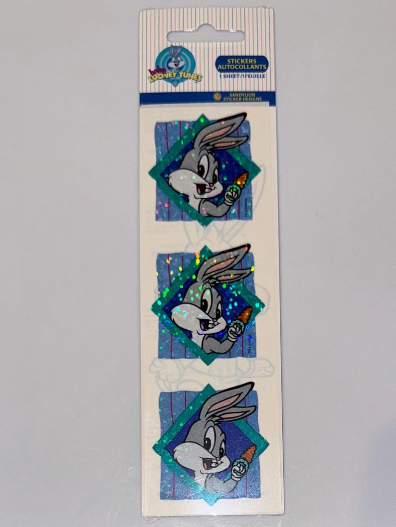 Sandylion Rare Vintage Sticker Baby Looney Tunes Rare HTF