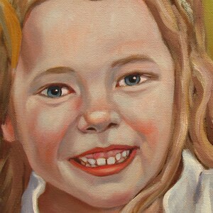 11 x 14 Custom Portrait oil on canvas