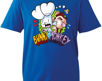Bunny Vs Monkey T-shirt, World Book Day Shirt, National Numeracy