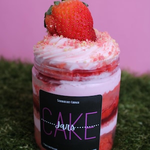 STRAWBERRY Kuchenglas