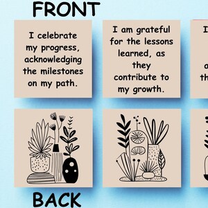 Jeu de cartes d'affirmation pour le rétablissement d'une dépendance, cadeau de parrainage pour la filleule, cadeaux des AA pour le rétablissement, cadeaux sur la sobriété un jour à la fois, pratique de la pleine conscience