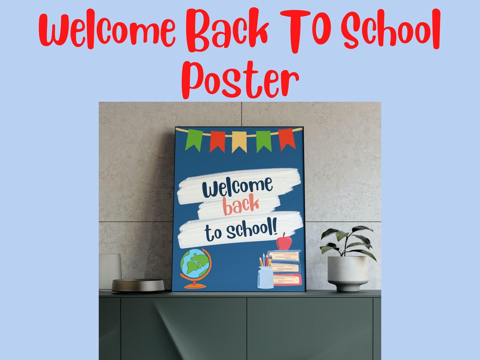Welcome Back to School Sign Teacher Sign Back to School - Etsy