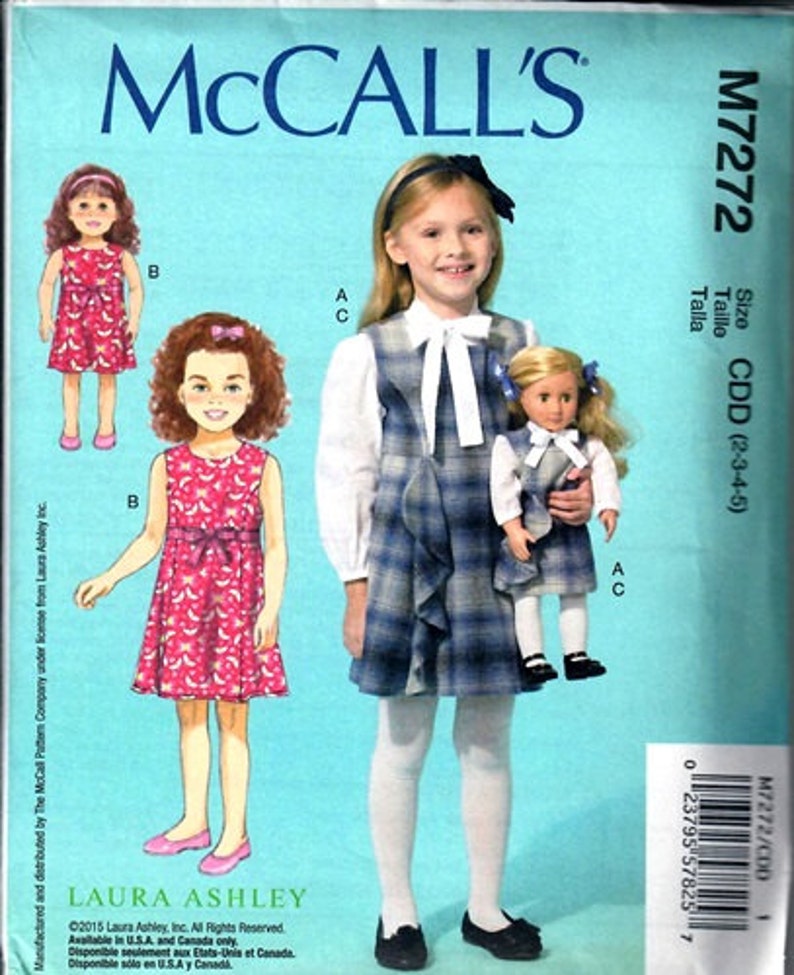 matching doll and girl clothes canada