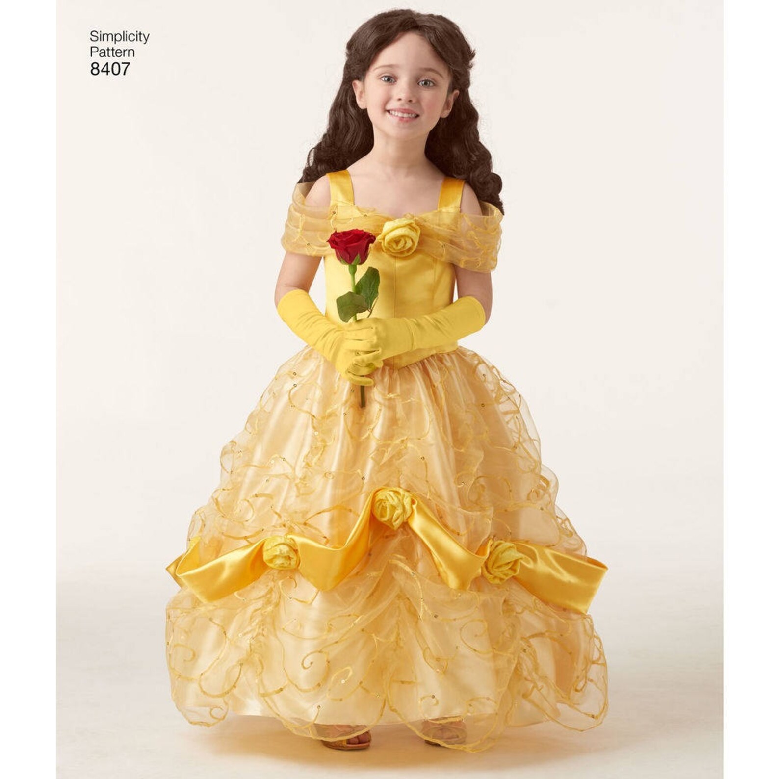 BELLE COSTUME PATTERN / Beauty and the Beast / For Girl and Etsy