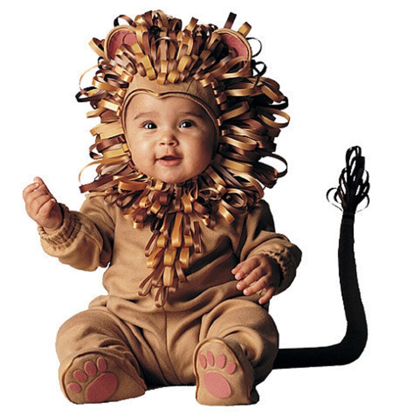 BABY COSTUME PATTERN / Lion Panda Elephant Monkey Etsy