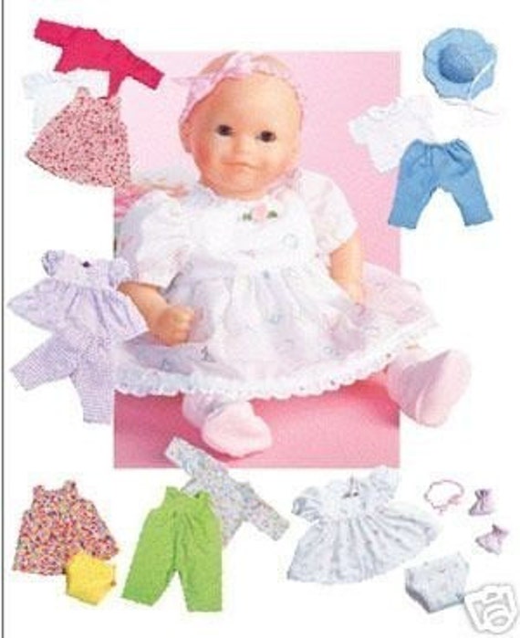 DOLL CLOTHES PATTERN Sew for Bitty Baby Bitty Twins and Etsy