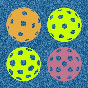 Pickleball SVG Cut Files for Cricut and other Cut Machines - 4 Variations