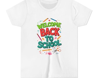 Kinder T-Shirt: Weiche Baumwolle, Schulgeist-T-Shirt