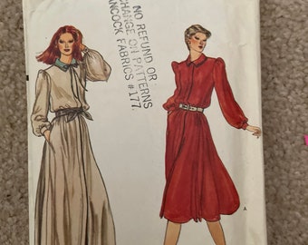 1980’s Vogue Pattern. Size 6. 7765