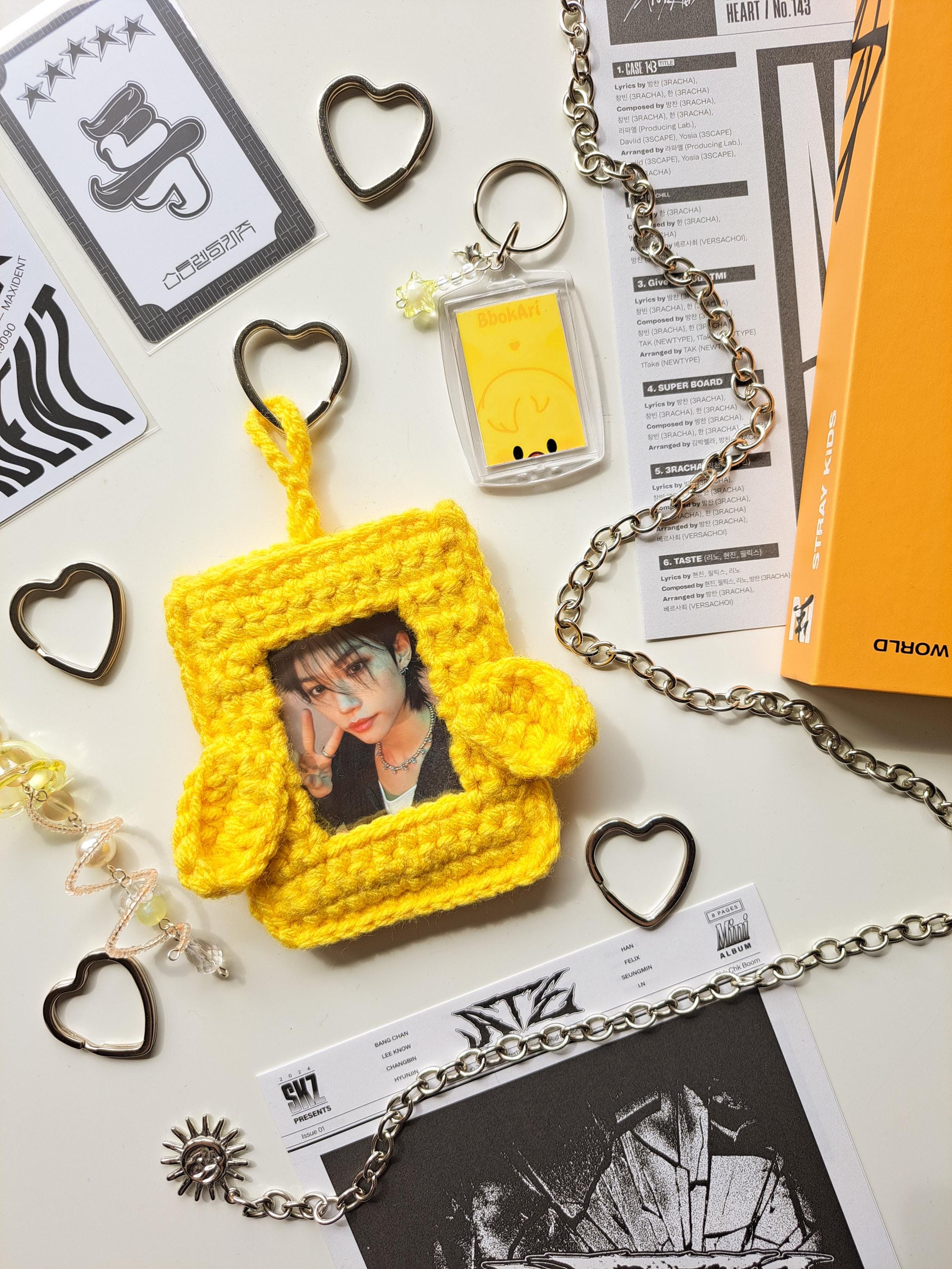Crochet Pc Holder Stray Kids Skzoo Handmade Photocard Stays