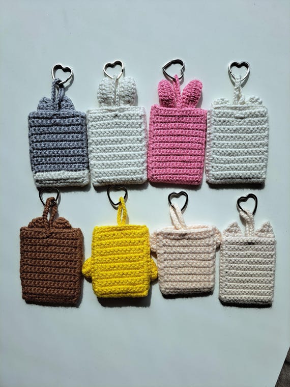 Crochet Pc Holder Stray Kids Skzoo Handmade Photocard Stays