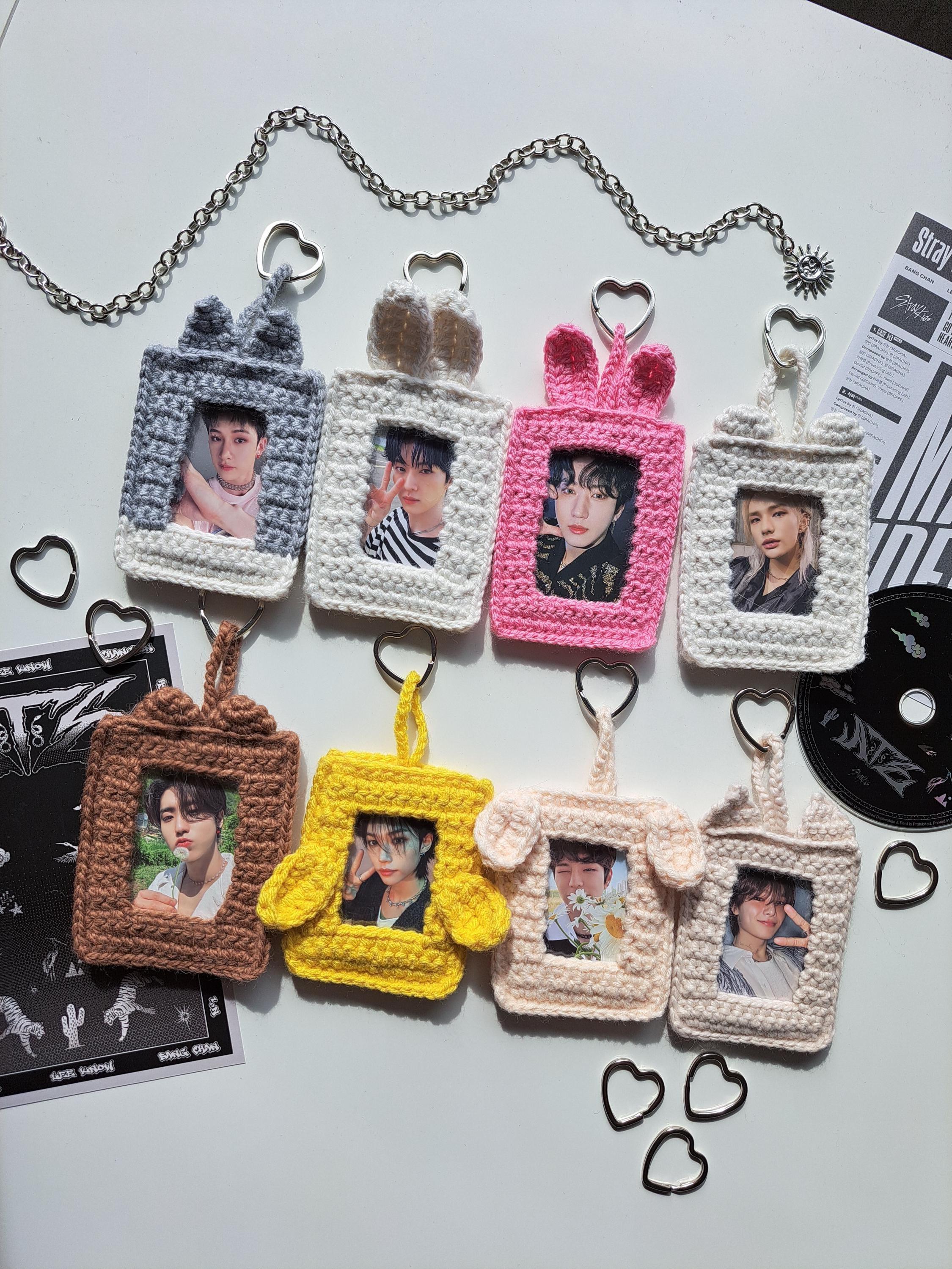 Crochet Pc Holder Stray Kids Skzoo Handmade Photocard Stays