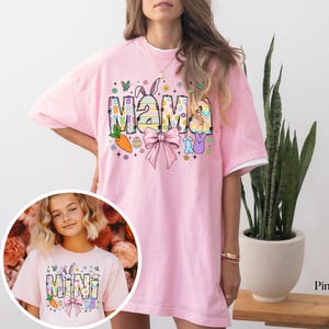 Matching Easter Shirt, Mama and Mini Christian Easter Shirt Jesus Easter Gift, He is Risen Outfit, Happy Easter Day Crewneck