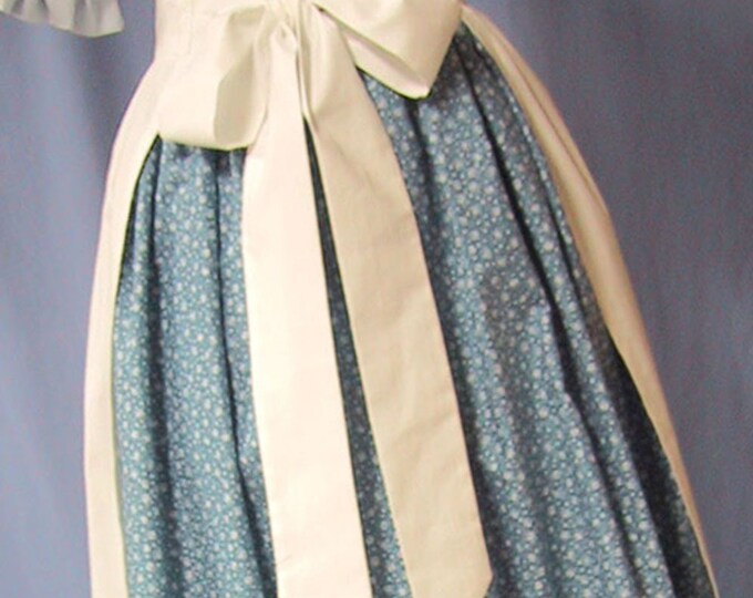 Pioneer Apron - Colonial Historical Costume - Frontier - Civil War ...